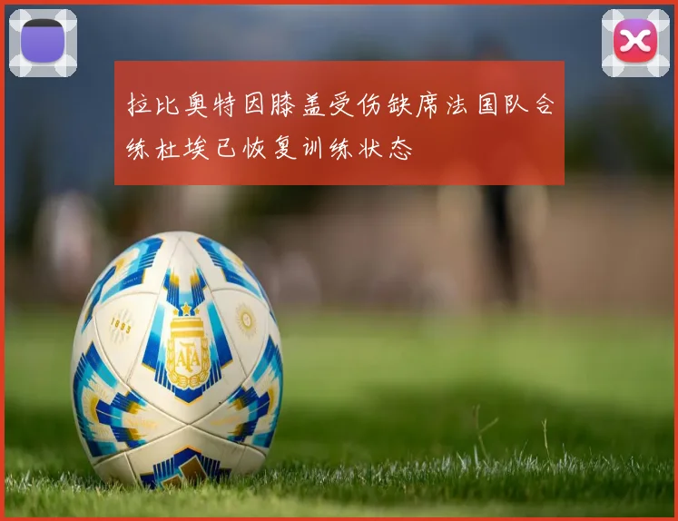 拉比奥特因膝盖受伤缺席法国队合练杜埃已恢复训练状态